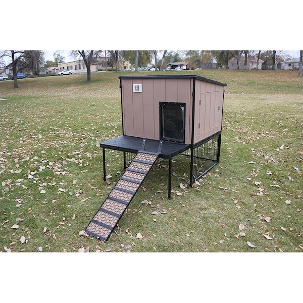 K9 Kennel Store 4ft X 4ft Kennel Castle Large Outdoor Dog House - KENCASDH