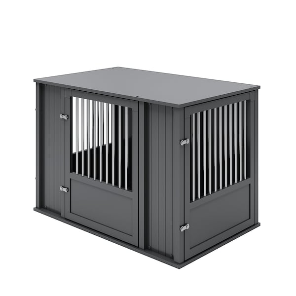 New Age Pet Flexidoor Pet Crate, Black, XL - EHDFX62-02XL