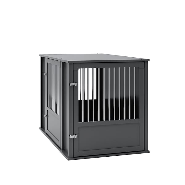 New Age Pet Flexidoor Pet Crate, Black, XL - EHDFX62-02XL