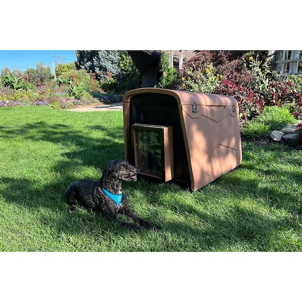 K9 Kennel Store K9 Estates Large Insulated Dog House - K9E-DH