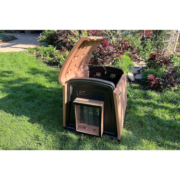 K9 Kennel Store K9 Estates Large Insulated Dog House - K9E-DH