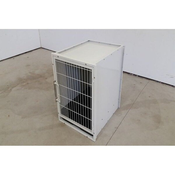 K9 Kennel Store 11 or 13 Unit Modular Powder Coated Cage Bank Kit - CBPC11OR13BK