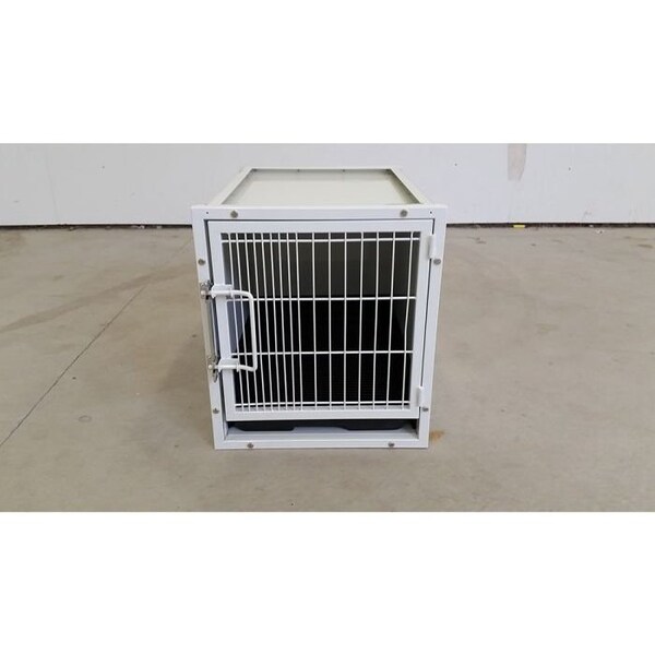 K9 Kennel Store 11 or 13 Unit Modular Powder Coated Cage Bank Kit - CBPC11OR13BK