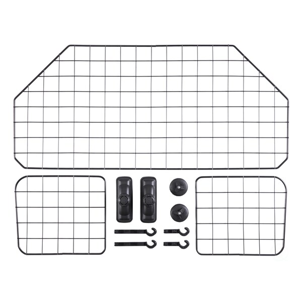 Pawsmark Adjustable Large Pet Barrier Gate For Vehicles, Heavy Duty Universal Fit - QI003586