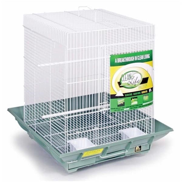 Prevue Hendryx PP-850B-B Clean Life Small Flight Cage - Black - PP-850B/B
