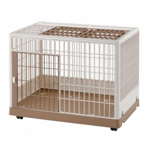 Richell Usa Richell USA 94604 Pet Training Kennel PK-830  - Off White - Mocha - 94604