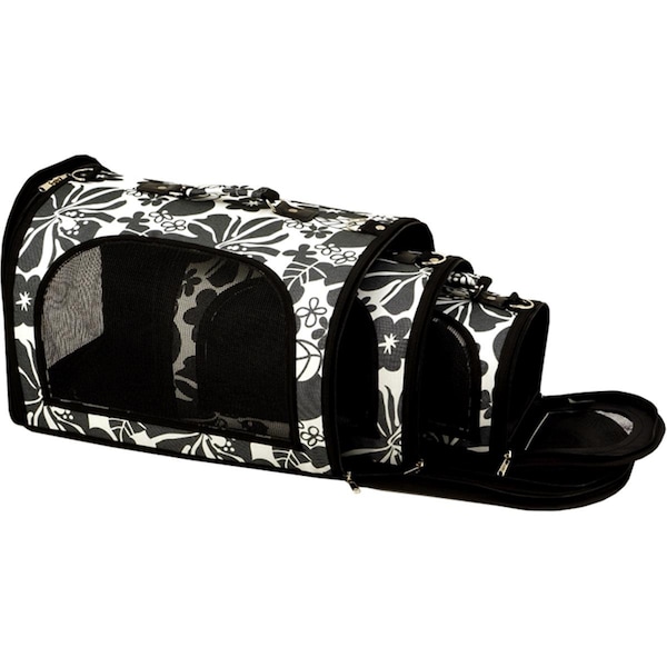 A&E Cage A&E Cage HB1505M Black 13 x 9 x 9 in. The Excursion Pet Carrier; Black - HB1505M BLACK