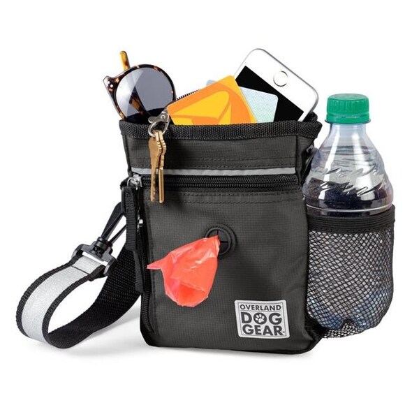 Overland Dog Gear Overland Dog Gear ODG05 Night or Day Travel Bag Set for Dog Walks - Black - 6 Piece - ODG05