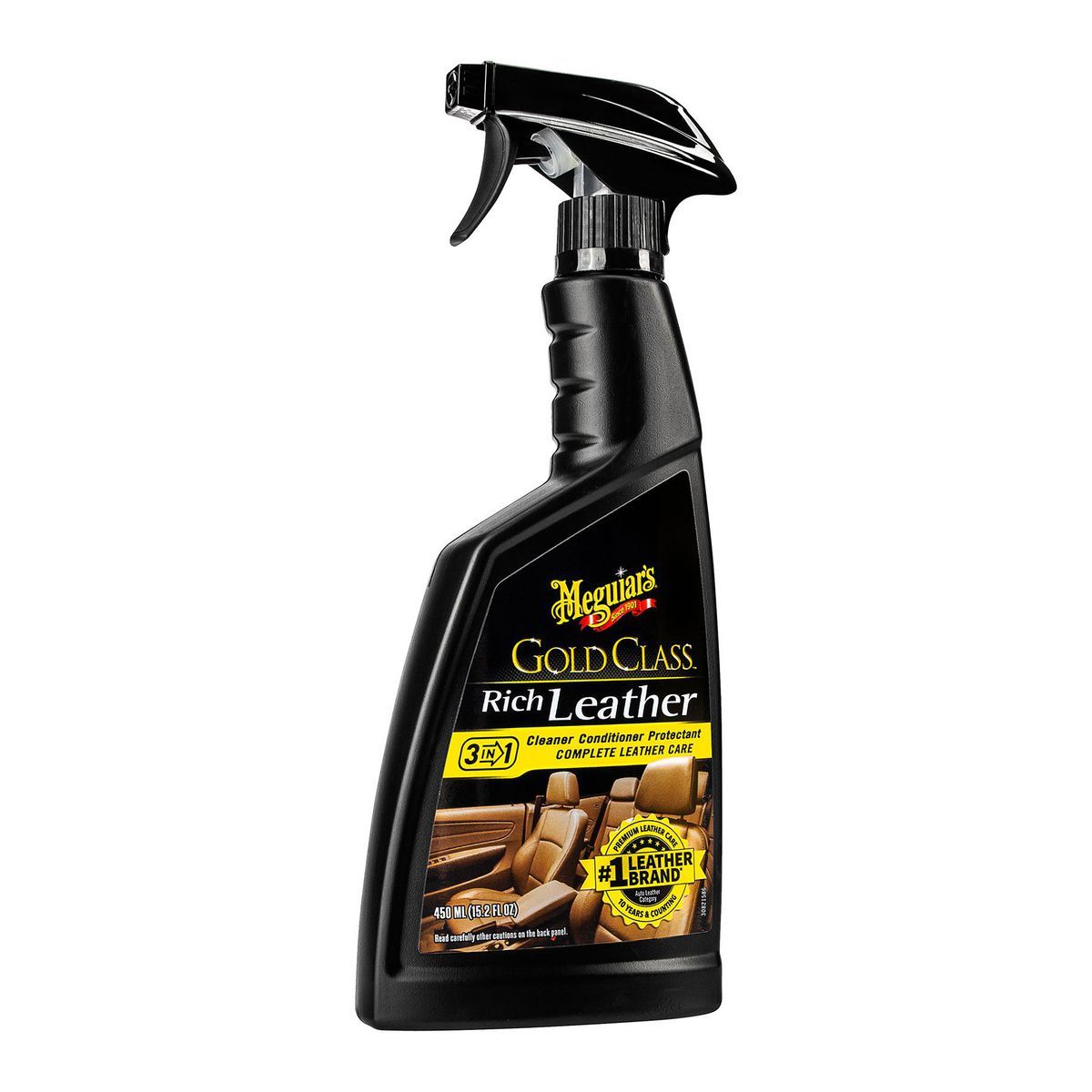 Meguiar's 15.2 oz. Spray 3 en 1 de Cuero de Clase Oro Rico - 59332