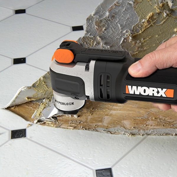Worx Sonicrafter 3.5 Amp Corded Oscillating Multi-Tool Kit with Carry Bag - WX687