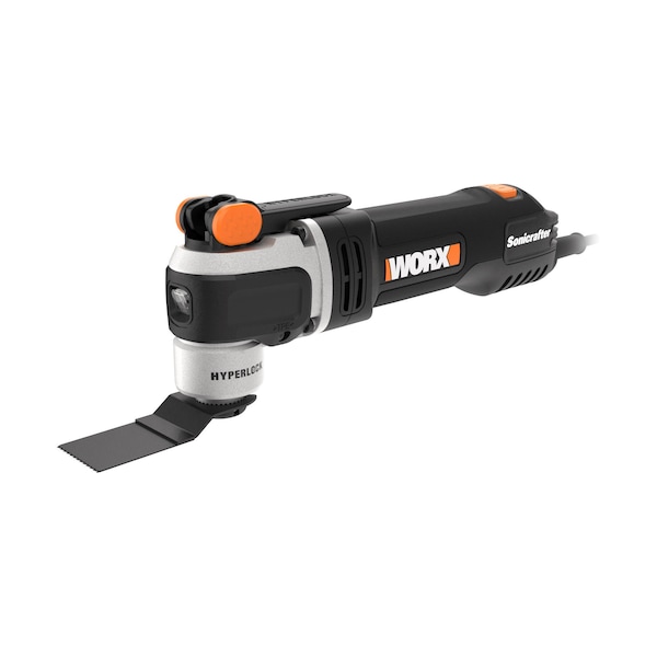 Worx Sonicrafter 3.5 Amp Corded Oscillating Multi-Tool Kit with Carry Bag - WX687