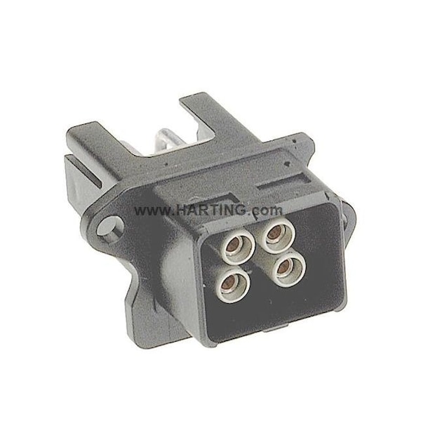 Harting HPP V4 Power C-PFT 48V/12A 4p THT - 09462454000