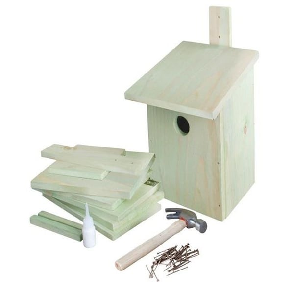 Esschert Design Esschert Design KG52 Wood Childrens Build it Yourself Birdhouse Kit - KG52