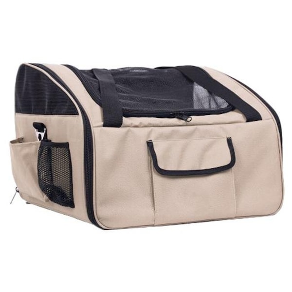 Pet Life Llc Pet Life LLC 2CSKH Ultra-Lock' Collapsible Safety Travel Wire Folding Pet Car Seat Carrier - 2CSKH