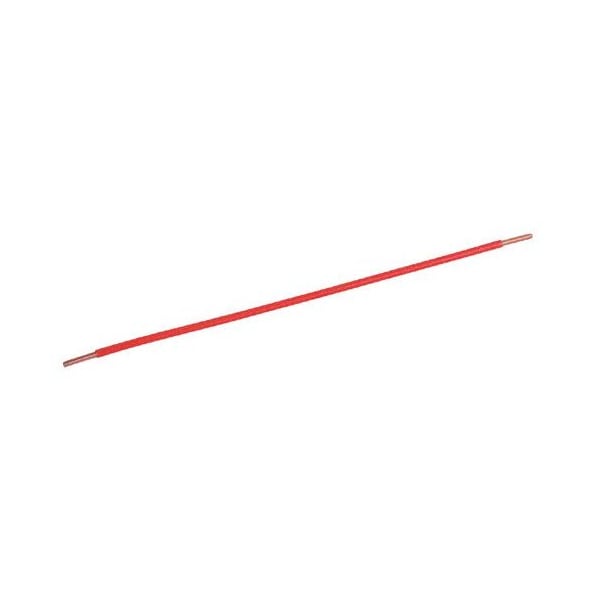 Southwire Red 12 Gauge Solid Wire Pigtail W/ Strip And Strip Terminal8 - PTSO12RD
