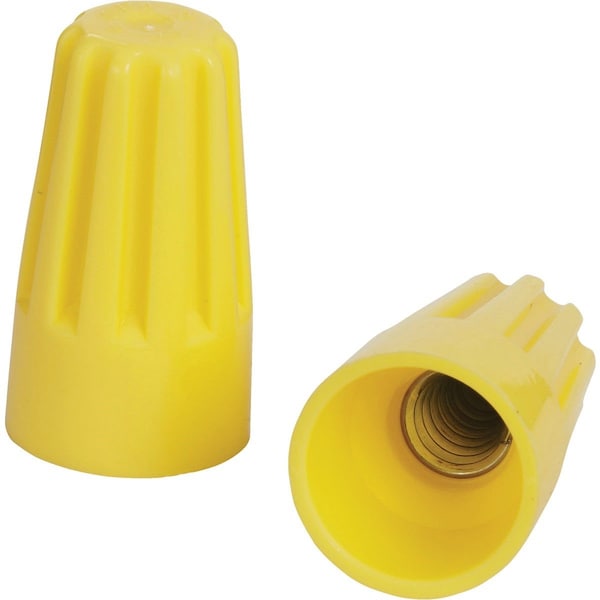 Gardner Bender WingGard Medium Yellow 18 AWG to 10 AWG Wire Connector, 200PK - 16-004