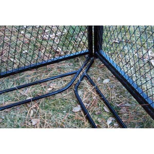 K9 Kennel Store 6ft X 12ft Complete Standard Kennel - CWW6X12FK