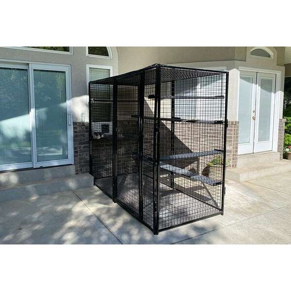 K9 Kennel Store 48in X 96in X 84in Heavy Duty Catio - 48X96X84-HDC