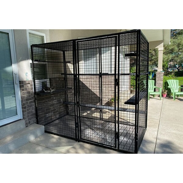 K9 Kennel Store 48in X 96in X 84in Heavy Duty Catio - 48X96X84-HDC