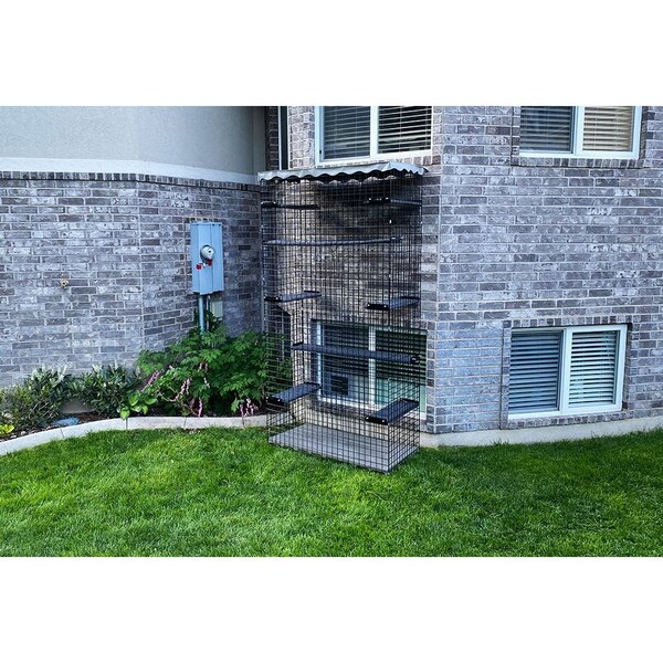 K9 Kennel Store 24in X 48in X 96in Outdoor Catio Enclosure - 24X48X96-OCE