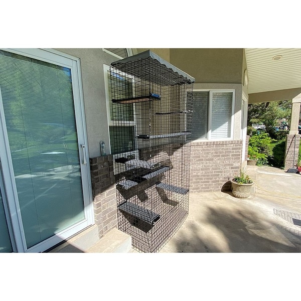 K9 Kennel Store 24in X 48in X 96in Outdoor Catio Enclosure - 24X48X96-OCE