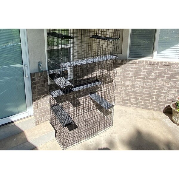 K9 Kennel Store 24in X 48in X 96in Outdoor Catio Enclosure - 24X48X96-OCE