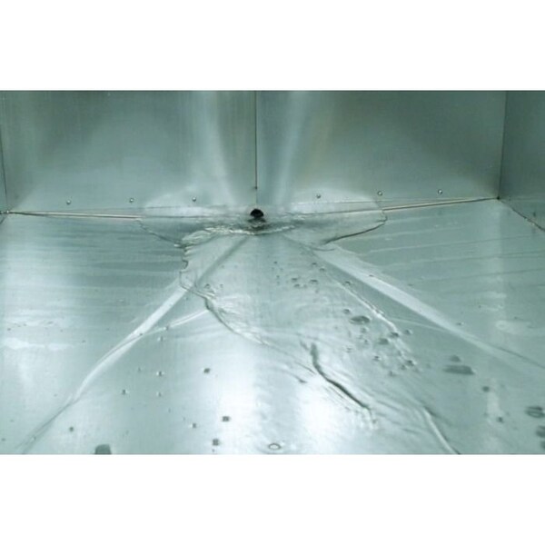 K9 Kennel Store Quick N Clean 4ft X 6ft X 7ft Tall Galvanized Kennel Pod Single Unit - QC4X6GVKPX1