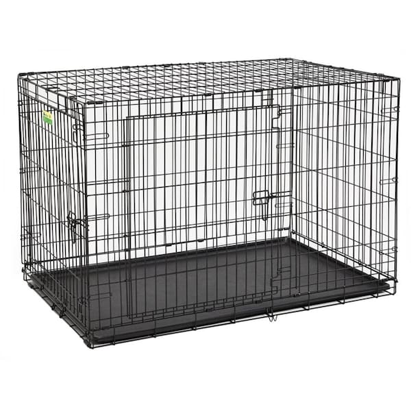 Midwest Metal Products 48 in. Pet Expert Double Door Dog Crate - MI571548