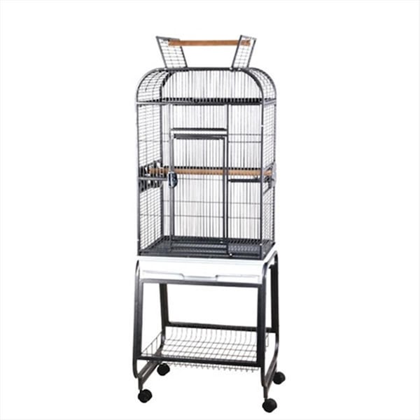 A&E Cage A&E Cage 732217 Black Play Top With Plastic Base - 732217 BLACK