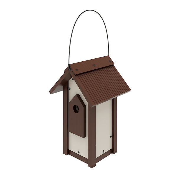New Age Pet Feathered Friends, A-Frame Retreat Bird House- S - RHBAF44-09S