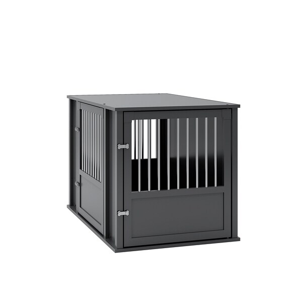 New Age Pet Flexidoor Pet Crate, Black, L - EHDFX62-02L