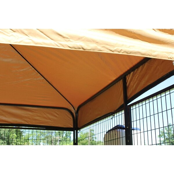 K9 Kennel Store 8ft X 12ft ULTIMATE DOG KENNEL Standard Powder Coated - UWW8X12FK