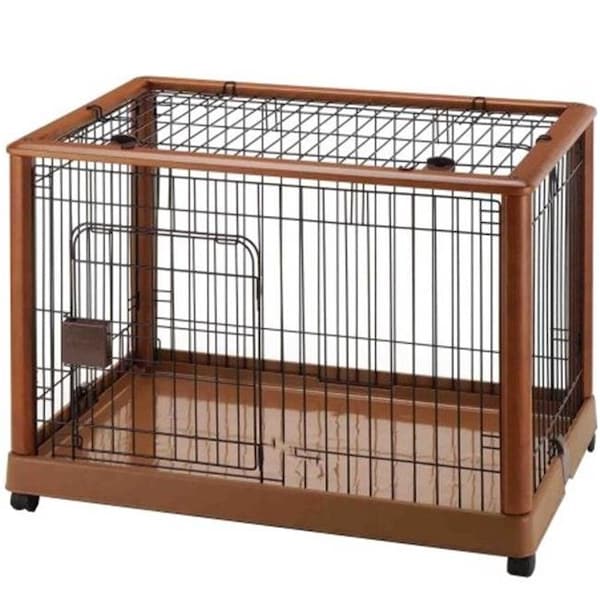 Richell Usa Richell USA 94128 Mobile Pet Pen 940 - Brown - 94128