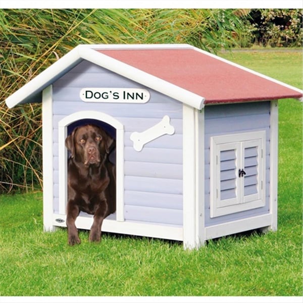 Fly Free Zone Natura Wooden Hut Blue-White - FL139155