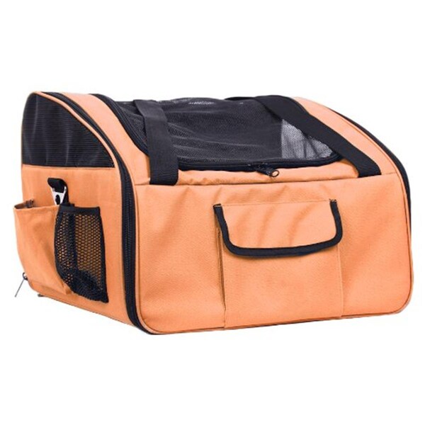 Peticare Ultra-Lock' Collapsible Safety Travel Wire Folding Pet Car Seat Carrier - PE117169