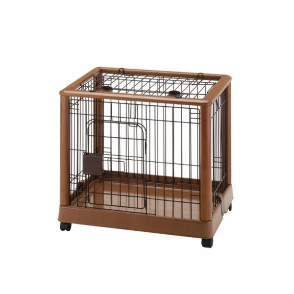 Richell Usa Richell USA 94127 Mobile Pet Pen 640 - Brown - 94127