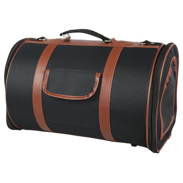 Peticare Airline Approved Fashion Cylinder Posh Pet Carrier - PE117173