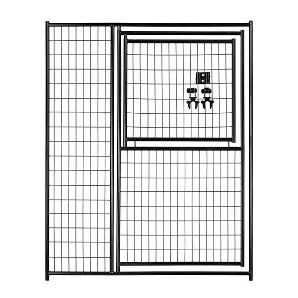 Lucky Dog Lucky Dog CL 28562 6 x 5 ft. Black Welded Wire Modular Gate in Gate - 36 in. - CL 28562