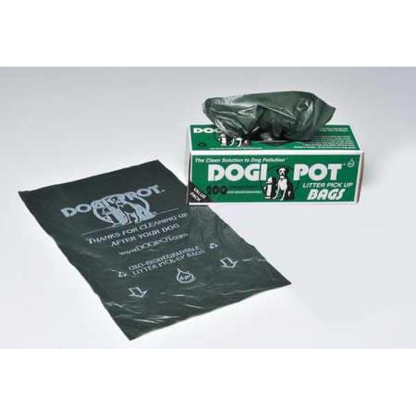 Dogipot Pet Waste Bags, 8 oz., 0.70 mil, PK10 - 1402-10