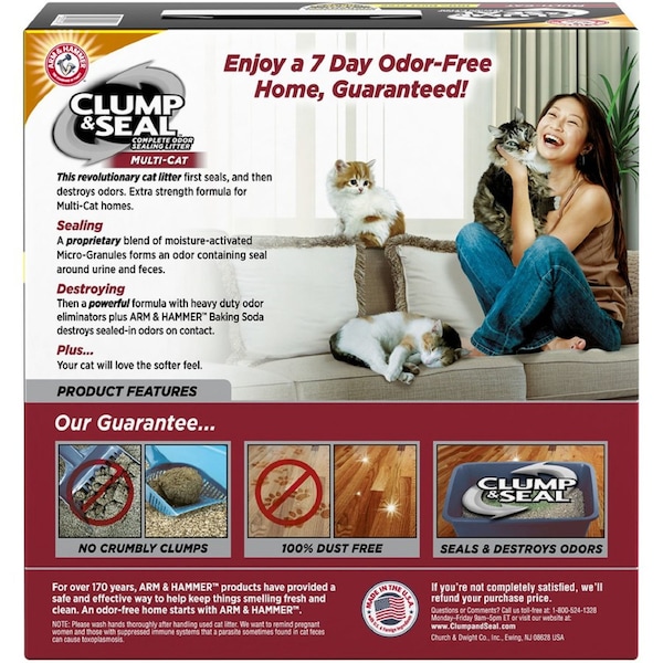 Arm & Hammer Arm & Hammer Clump & Seal Cat Litter 14 lb - 02143