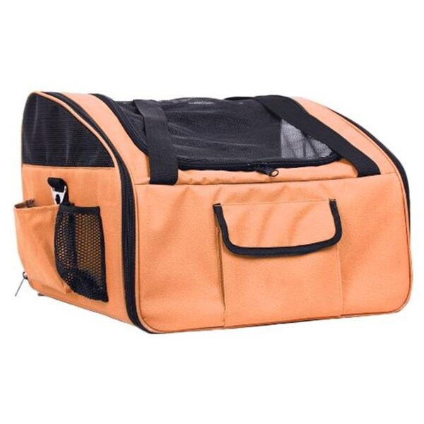 Pet Life Llc Pet Life LLC 2CSOR Ultra-Lock' Collapsible Safety Travel Wire Folding Pet Car Seat Carrier - 2CSOR