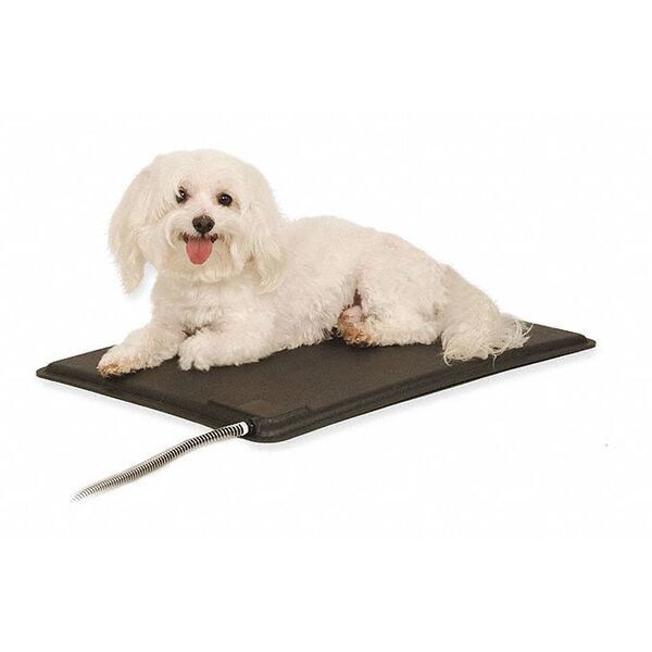 K&H Pet Products Lectro-Kennel Heated Pad Small Black 12.5" x 18.5" x 0.5" - 1000