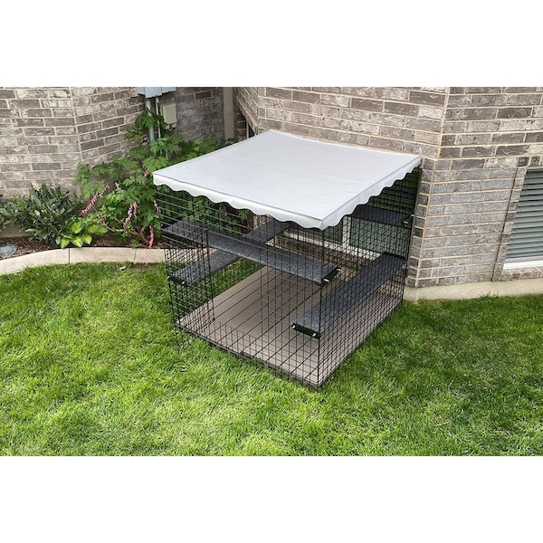K9 Kennel Store 48in X 48in X 46in Outdoor Catio Enclosures - 48X48X46-OCE
