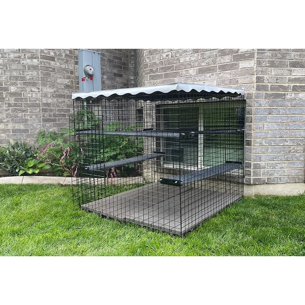 K9 Kennel Store 48in X 48in X 46in Outdoor Catio Enclosures - 48X48X46-OCE