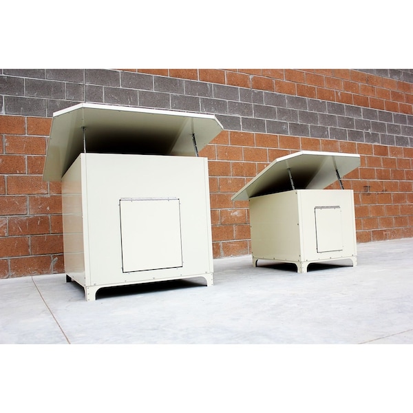 K9 Kennel Store XXL Heavy Duty Powdercoated Metal Large Breed Dog House Den - DENXXL-PC