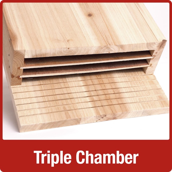 Natures Way Nature's Way Cedar Series 20.5 in. H X 5 in. W X 12 in. L Cedar Bat House - CWH6