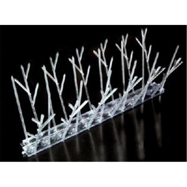 Bird-X Bird-X SP-10-NR 10 Polycarbonate Plastic Bird Spikes Kit - SP-10-NR