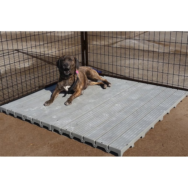 K9 Kennel Store 10ft X 16ft Raised Kennel Flooring - 10X16RAISEFLR