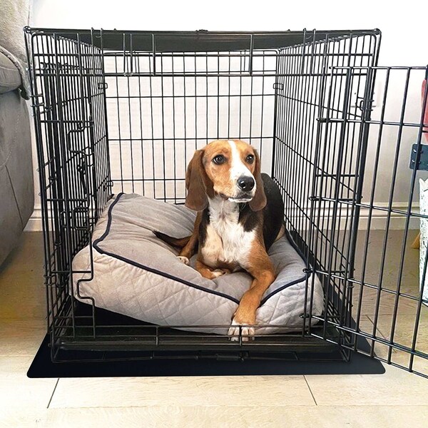 Floortex Floortex P-Tex Polypropylene Pet Crate Floor Protection Mat - XL - 26" x 38" - NCSMFLLS0002