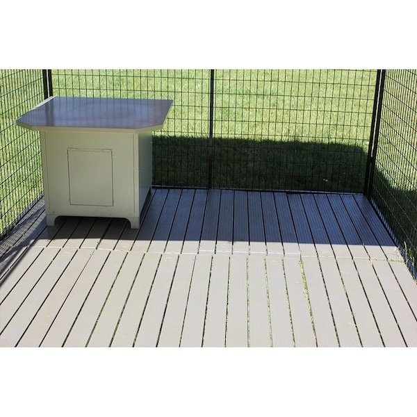 K9 Kennel Store Single 2ft X 4ft Raised Dog Kennel Flooring - RASD2X4FL